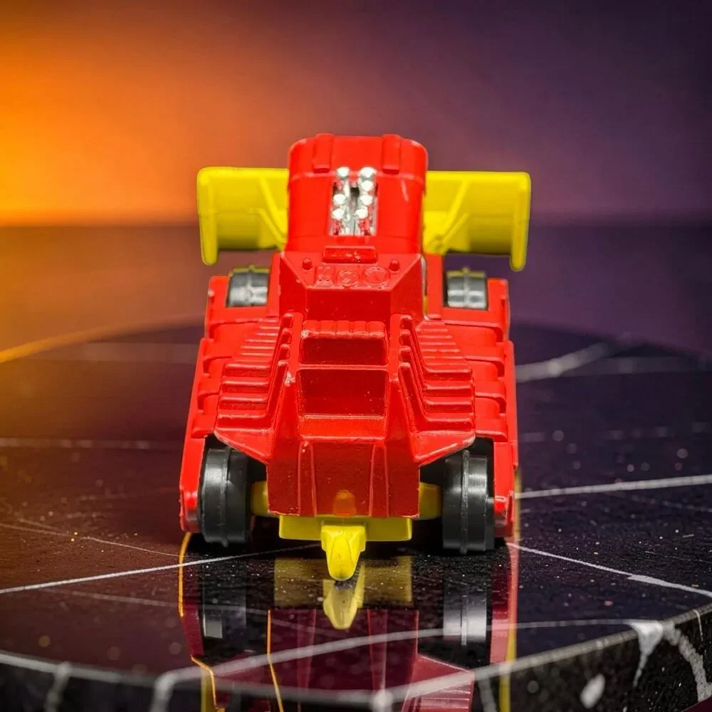 Vintage 1974 Matchbox Lesney Super Kings K-23 Red & Yellow Super Bulldozer A67